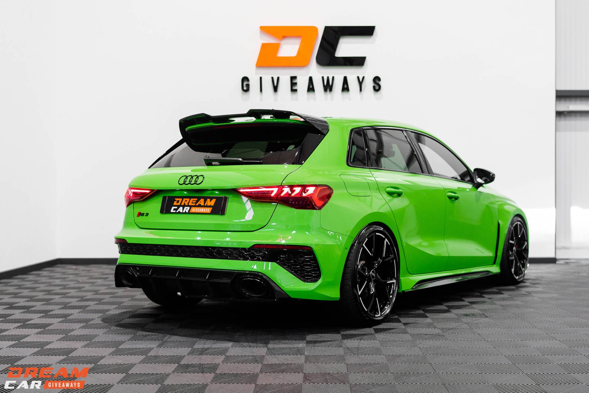 Win this Audi RS3 & £1,000 or £52,000 Tax Free