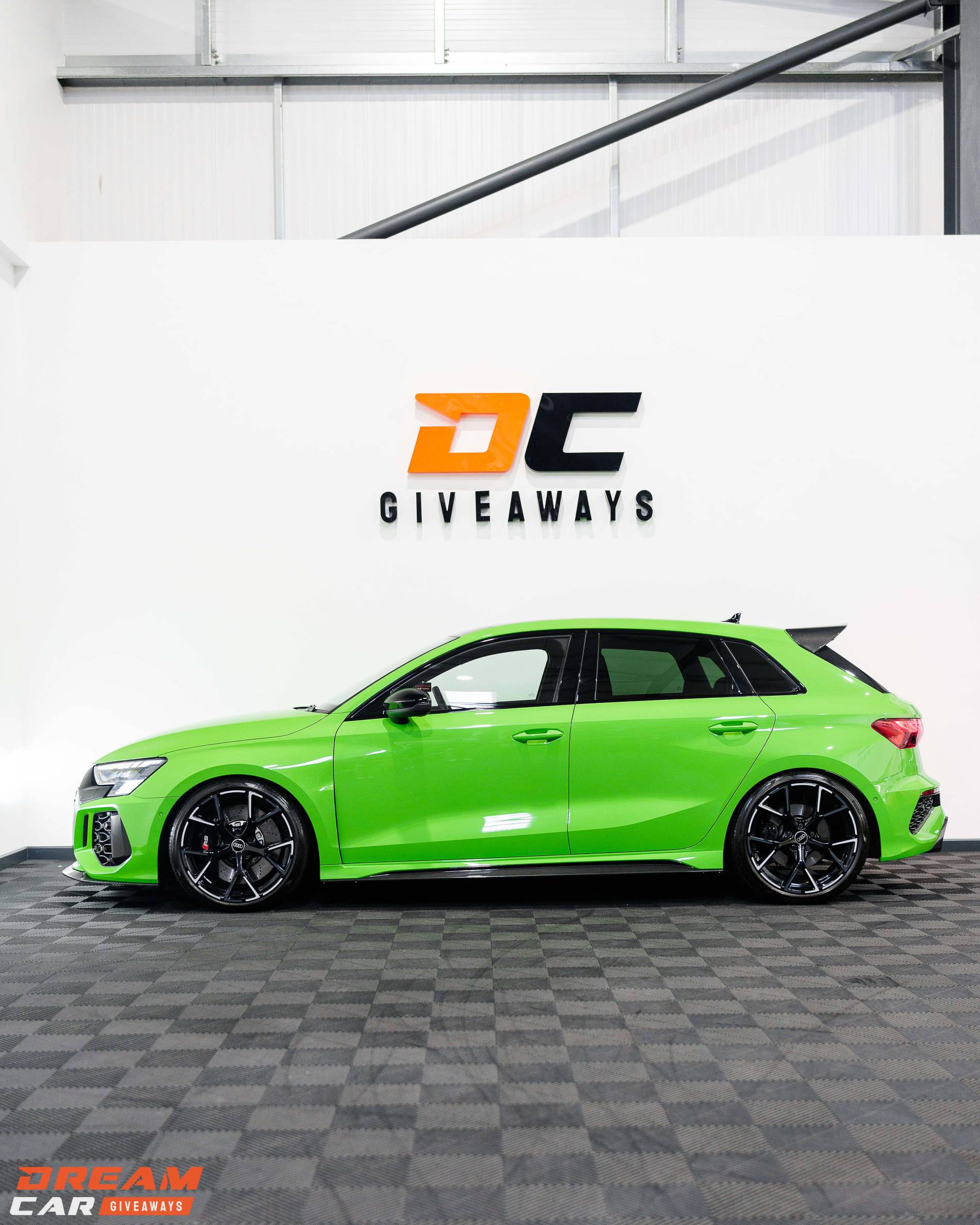Win this Audi RS3 & £1,000 or £52,000 Tax Free