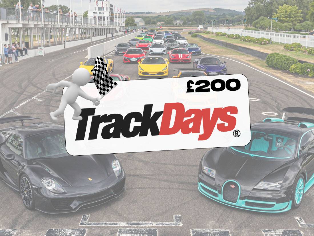 £200 Car Track Day Voucher