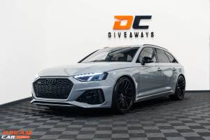 Win this Audi RS4 Carbon Black & £1,000 or £50,000 Tax Free