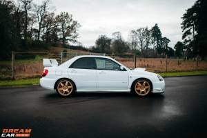 White JDM Subaru Impreza STi & £1000
