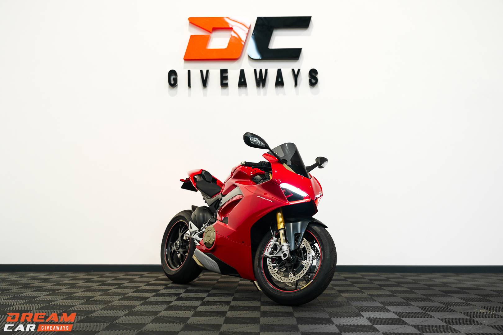 Win this Ducati V4S & £1,000 - Only 2707 Entries