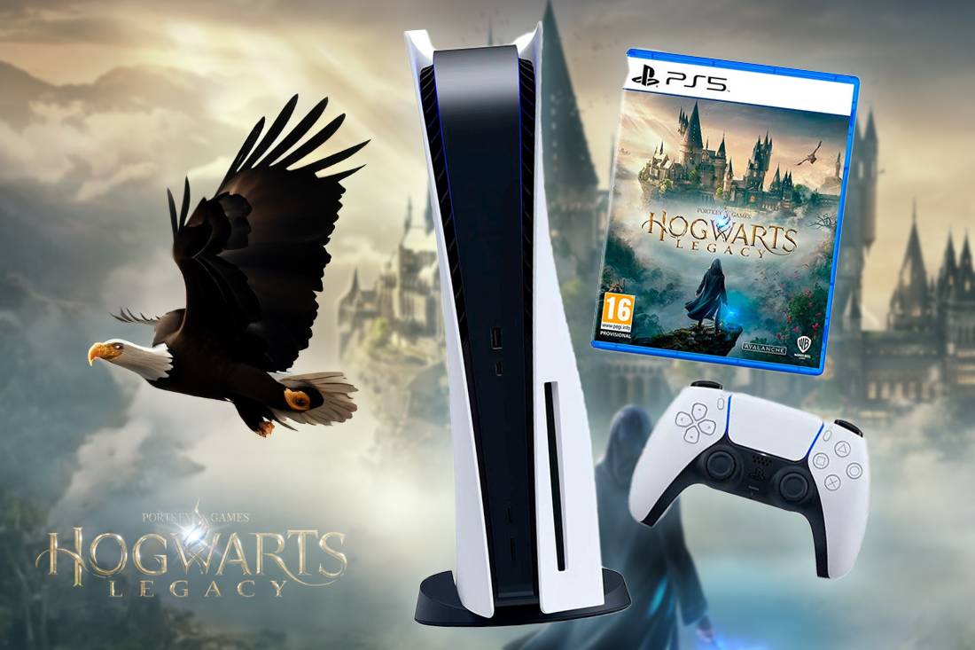 Win this Win this PS5 Slim & Hogwarts Legacy - Only 999 Entries