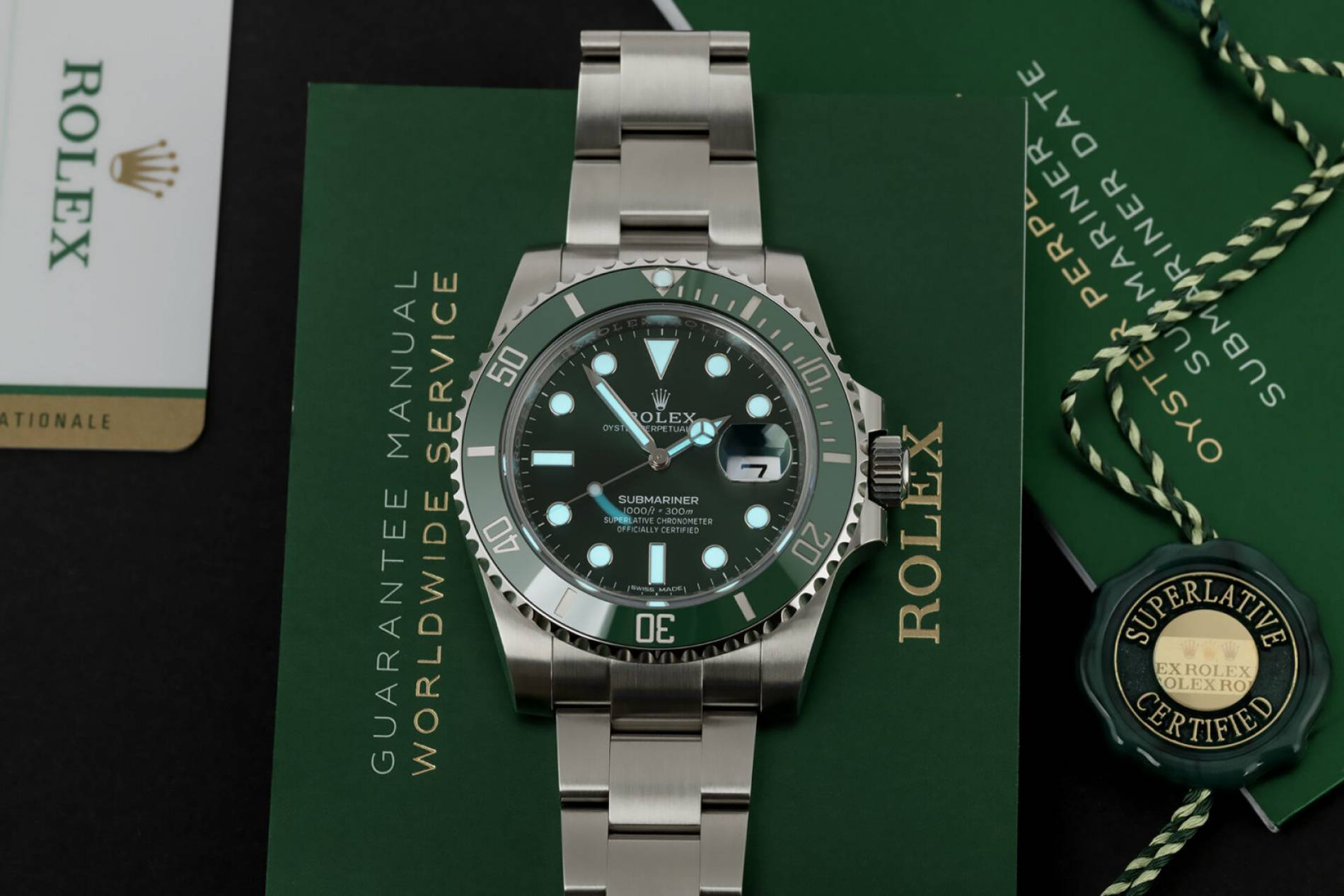 2020 Rolex Submariner Date ‘Hulk’ OR £12,000
