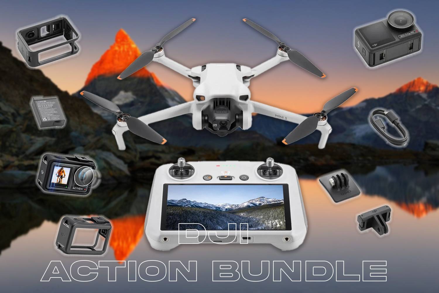 Win this DJi Action Bundle - Only 830 Entries