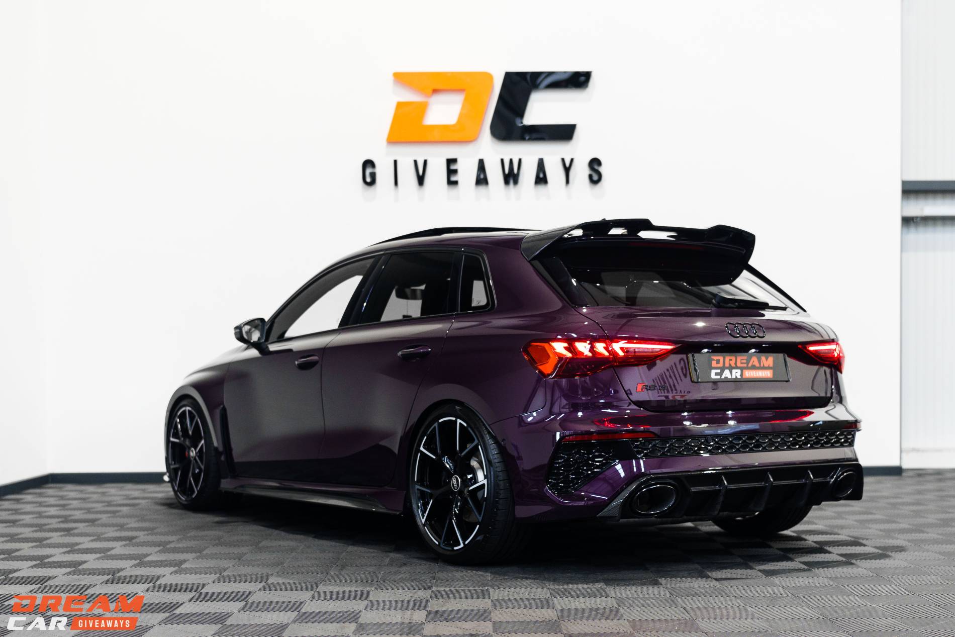 Win this Brand New Audi RS3 & £1,000 or £56,000 Tax Free