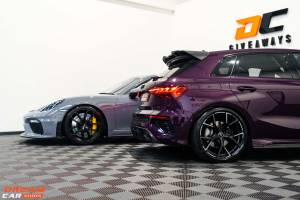 Win this Cayman GT4 & Audi RS3 Sportback & £5,000 or £135,000 Tax Free