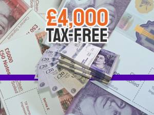 £4,000 Tax Free Cash