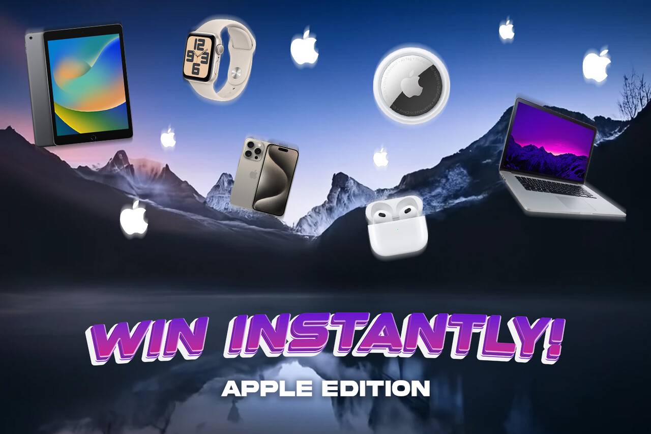 Apple Instant Win - 900 Instant Prizes