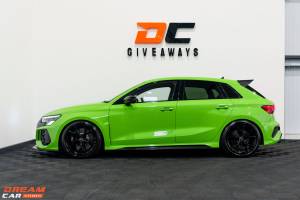 Win this Audi RS3 & £1,000 or £48,000 Tax Free