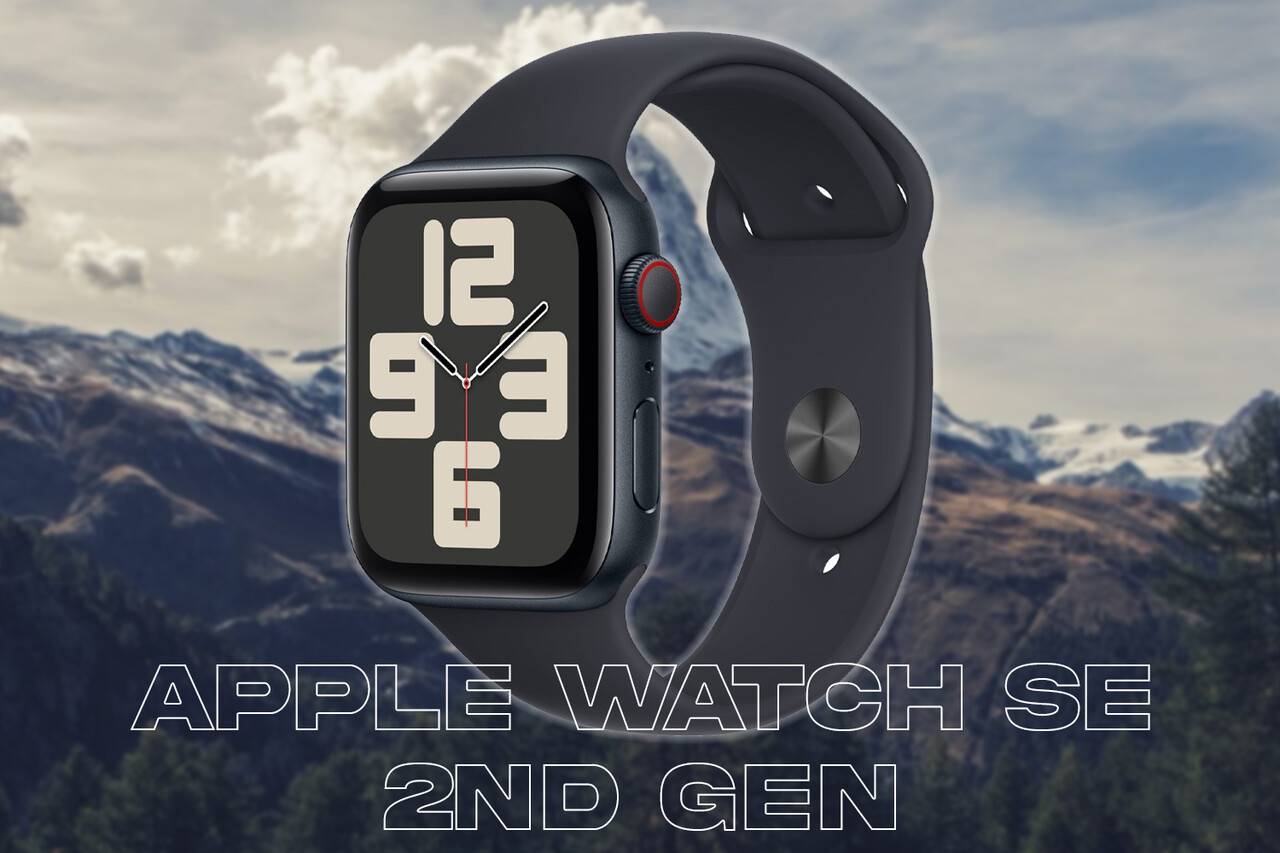 Apple Watch SE (2nd Gen) GPS + Cellular 40mm Midnight Aluminium Case