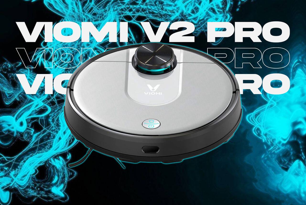 Viomi V2 PRO 2200PA LDS Robot Vacuum Cleaner and Mop