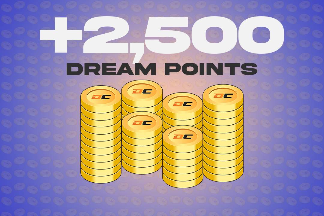 2500 Dream points