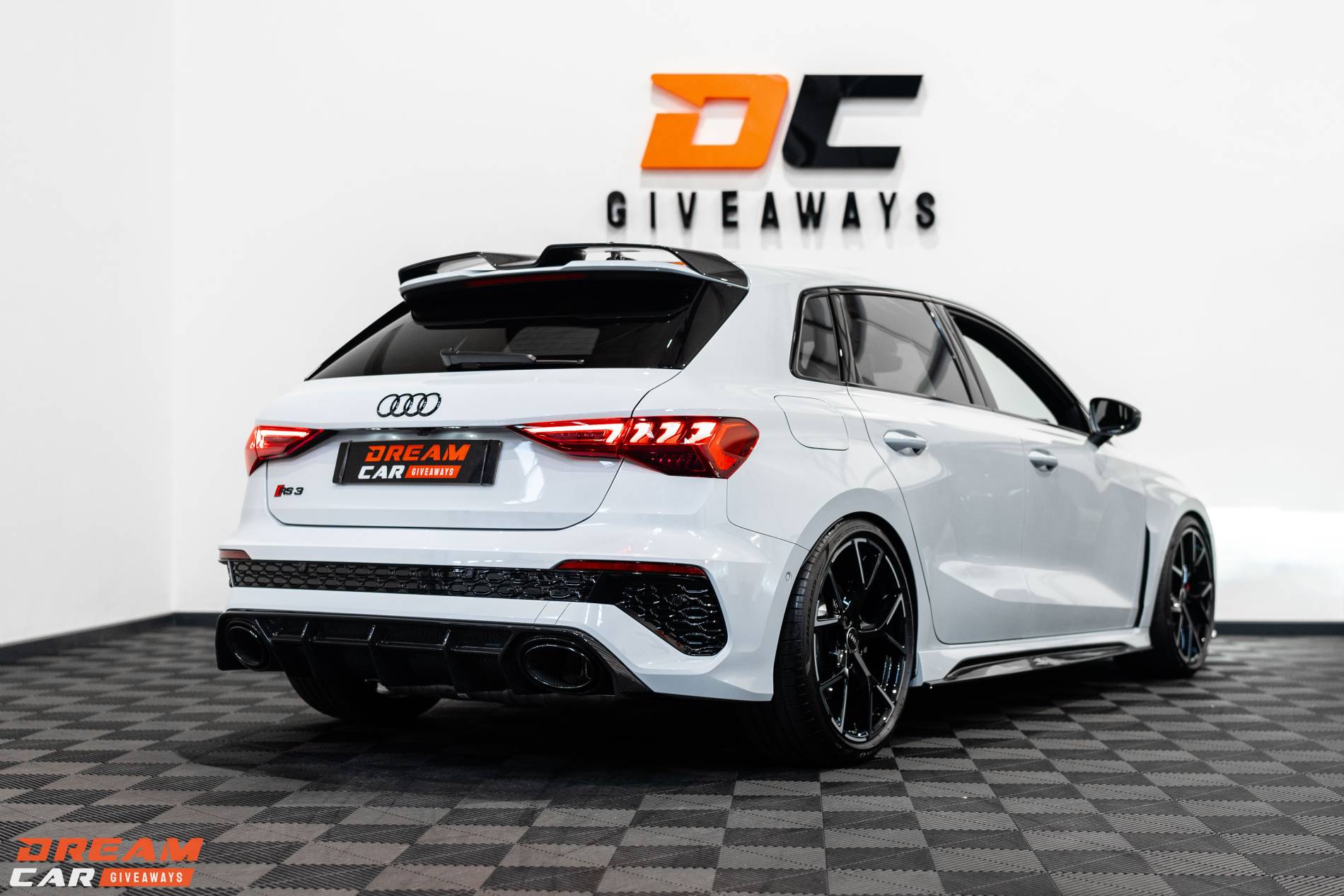Win this Brand New Audi RS3 & £1,000 or £59,000 Tax Free