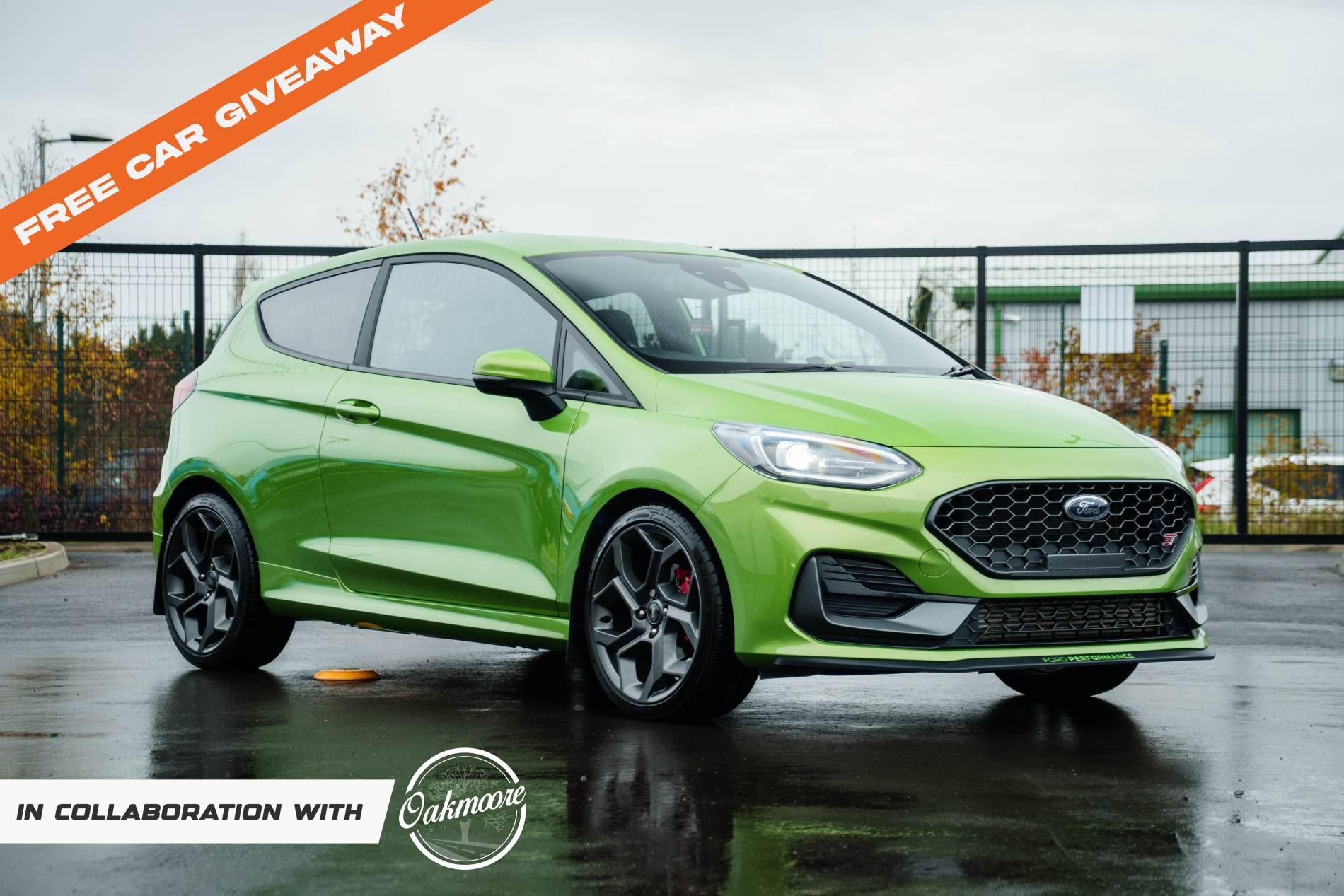 Free Car Giveaway - Win this Ford Fiesta ST3 for 2024