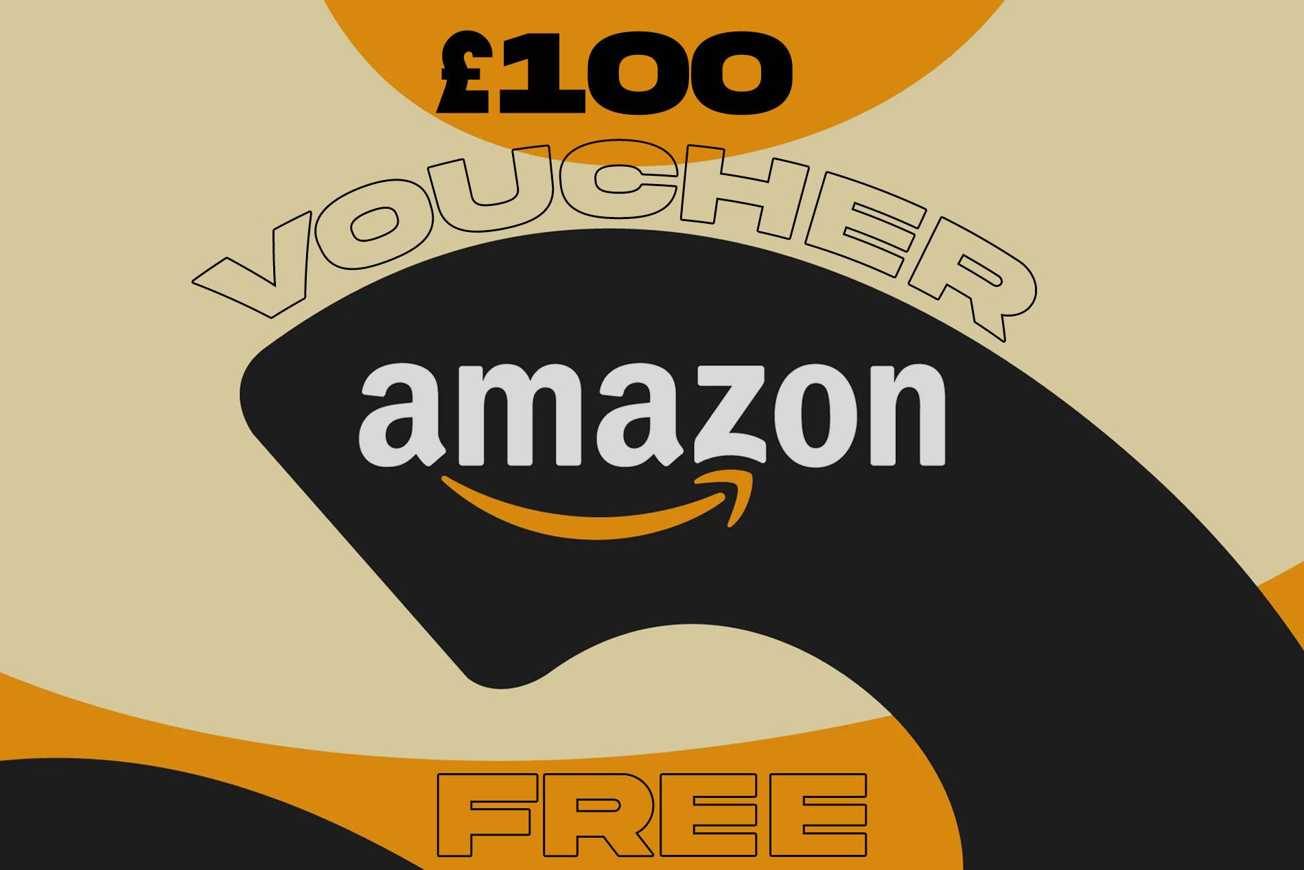 FREE: Chance to Win £100 Amazon Voucher (Prize Tripled Over £1 Spend)
