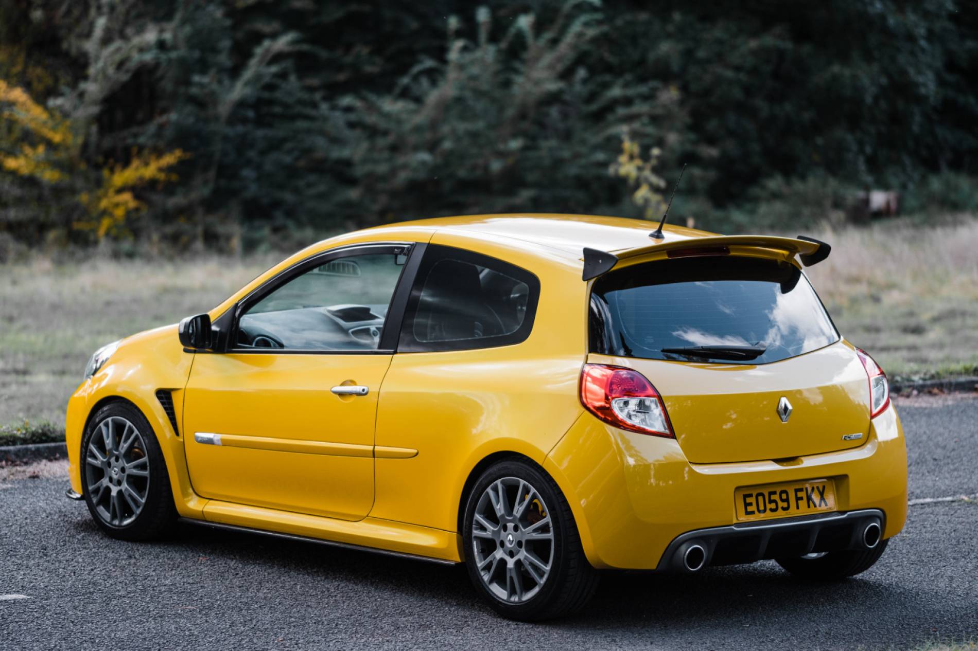 Renault Clio RS 2009 Yellow