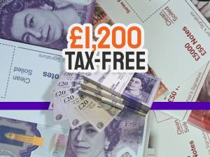 £1,200 Tax Free Cash - Only 178 Entries!