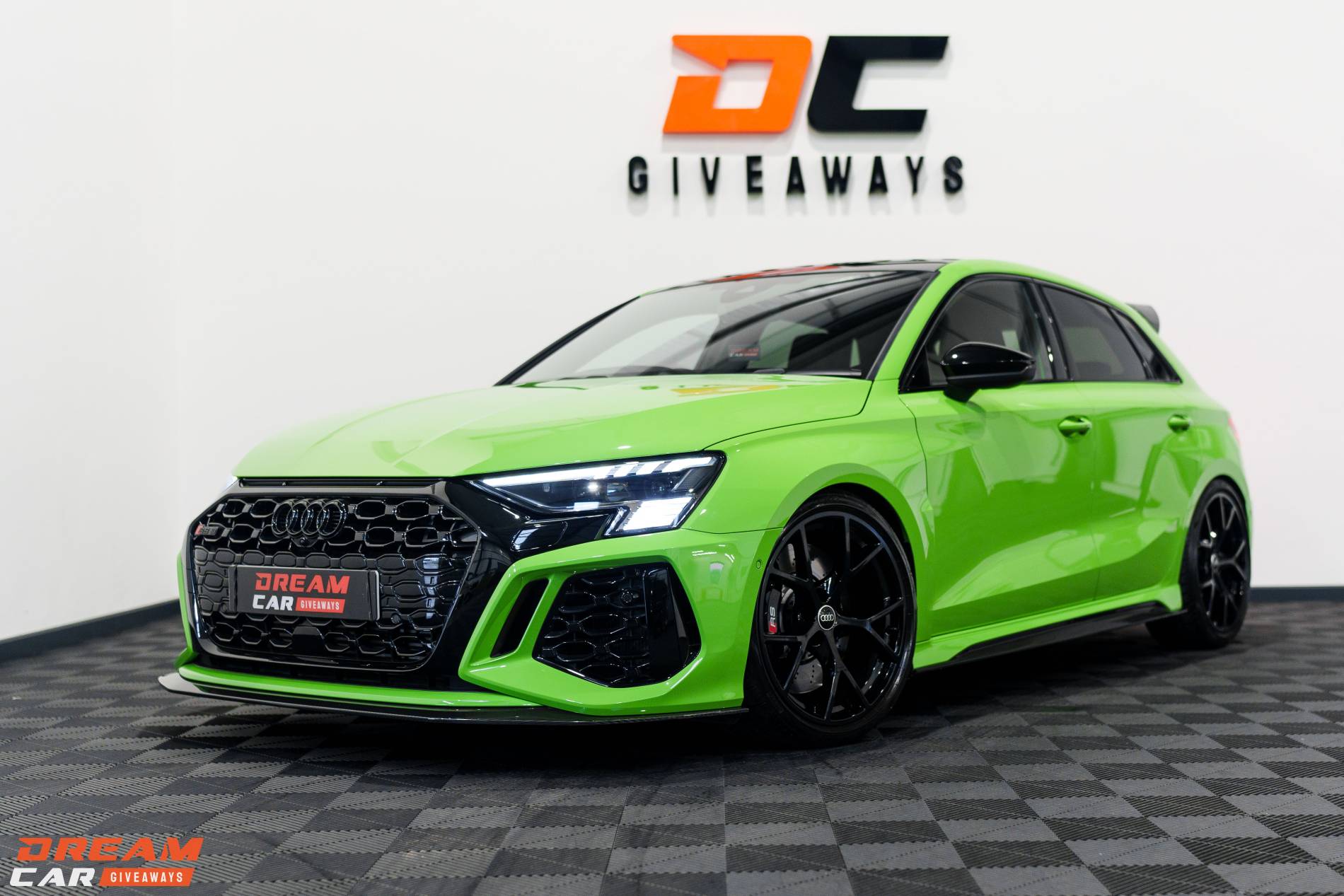 Win this Audi RS3 & £1,000 or £48,000 Tax Free