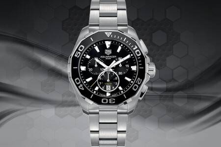 Tag Heuer Watch Aquaracer Chronograph Black CAY111A