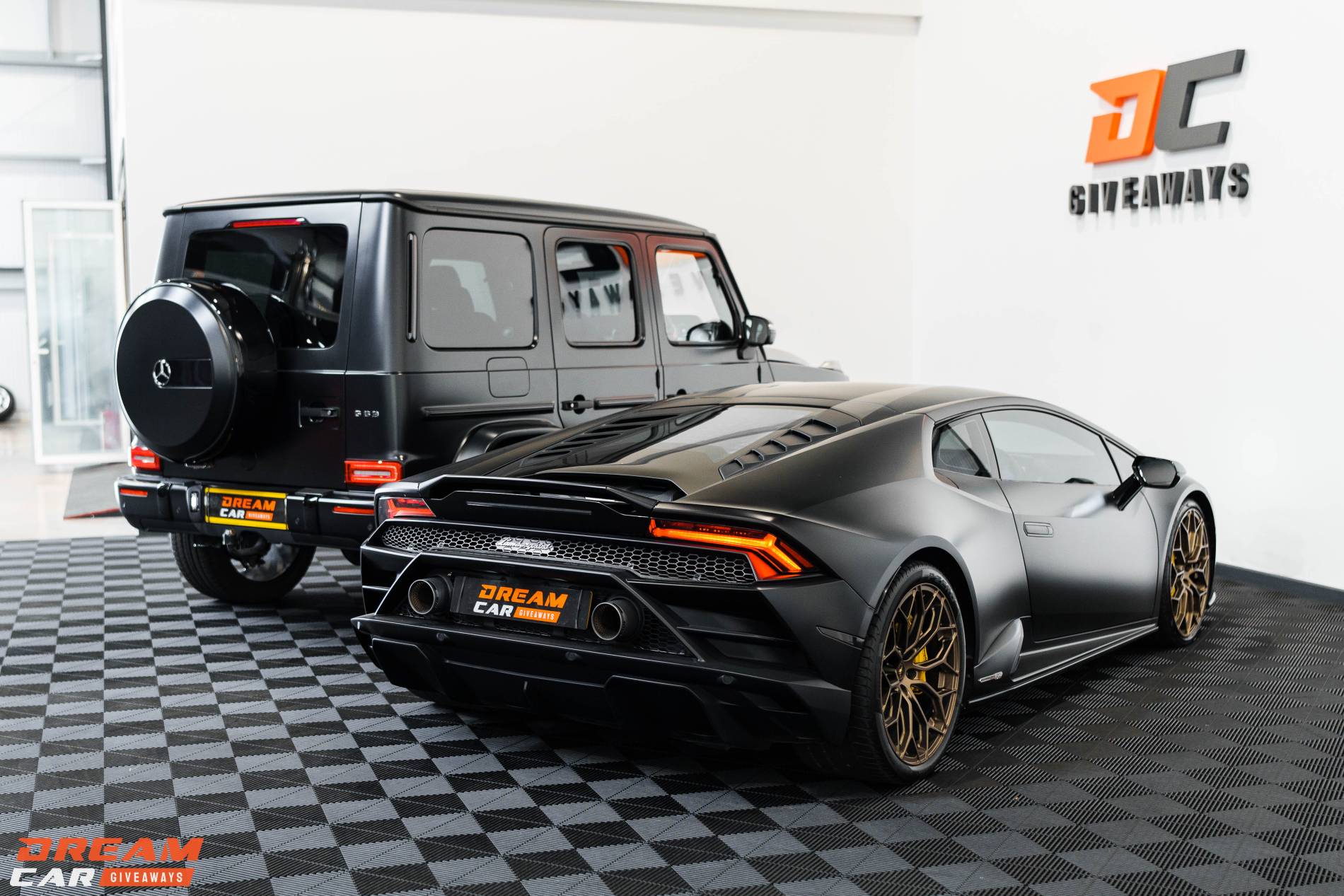 Win this Lamborghini Huracan Evo & Mercedes-Benz G63 AMG & £10,000 or £205,000 Tax Free