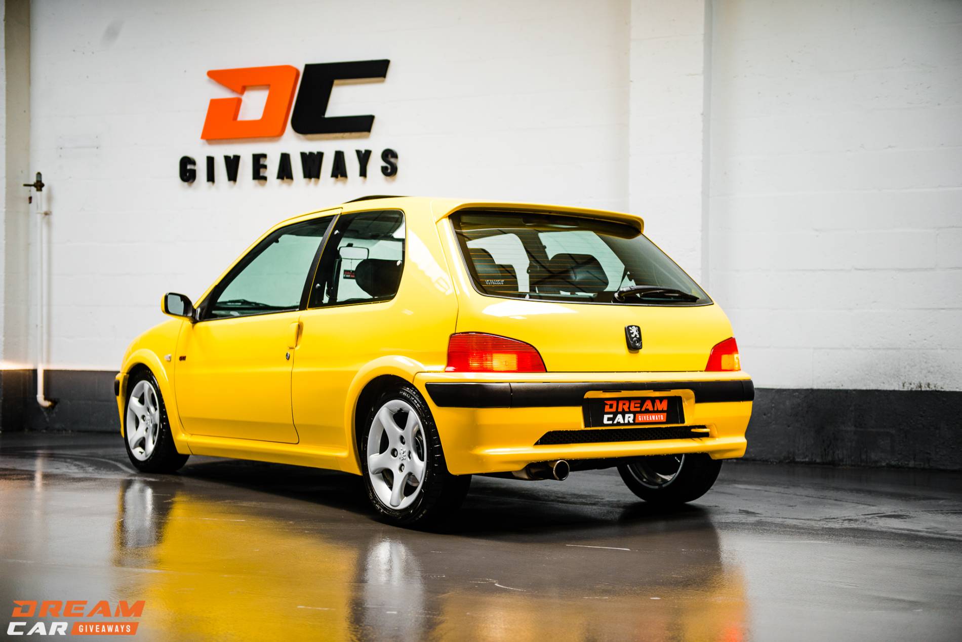 Sundance Yellow Peugeot 106 GTi