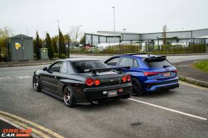Nissan R34 GTR and 2023 Audi RS3 & £10,000 or £140,000 Tax Free