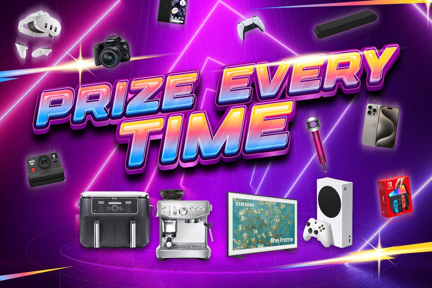 Win a Prize EVERY Time - Instant Win!